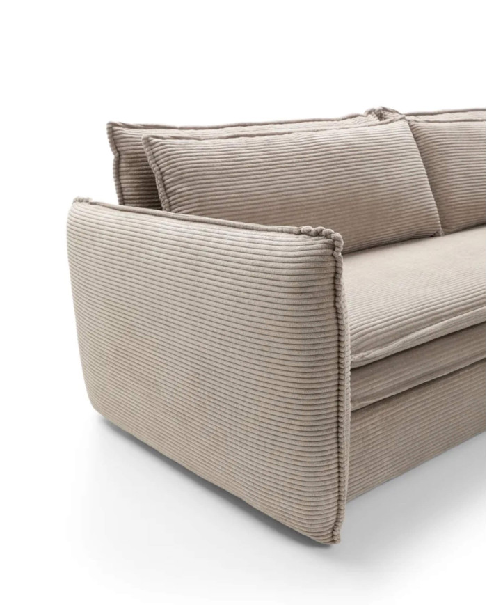 Sofa Tilia Slim, funkcja spania, pojemnik, PIASKI