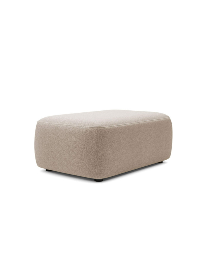 Pufa Bouli, prostokątna, 100/68/42 cm, PIASKI