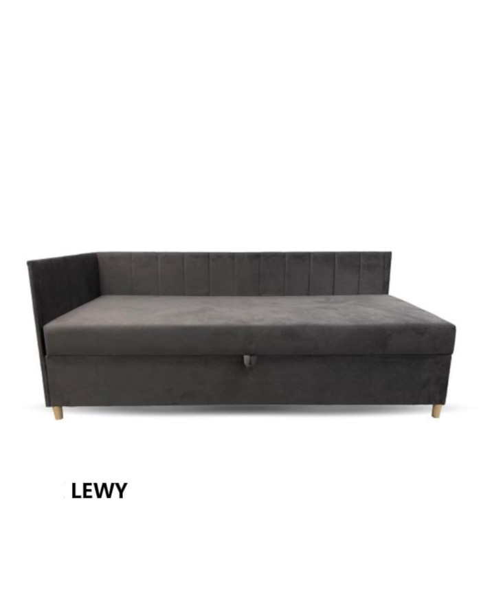 Tapczan Wenus, funkcja spania, pojemnik, panele naścienne, Lebex