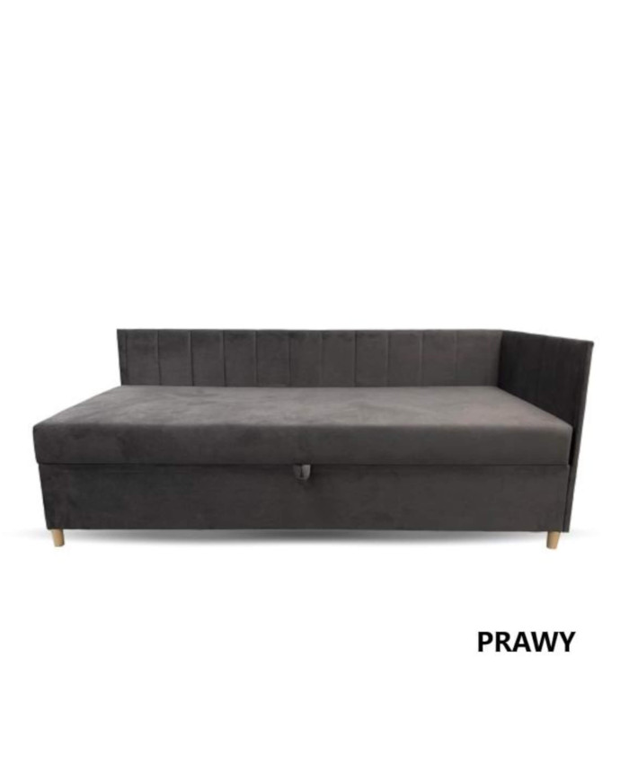 Tapczan Wenus, funkcja spania, pojemnik, panele naścienne, Lebex