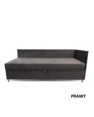 Tapczan Wenus, funkcja spania, pojemnik, panele naścienne, Lebex
