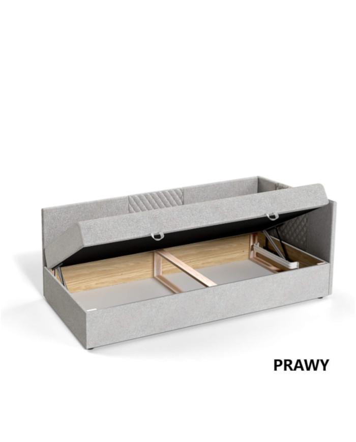 Tapczan Tiny V2, funkcja spania, pojemnik, panele naścienne, DOLMAR