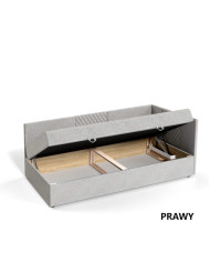 Tapczan Tiny V2, funkcja spania, pojemnik, panele naścienne, DOLMAR