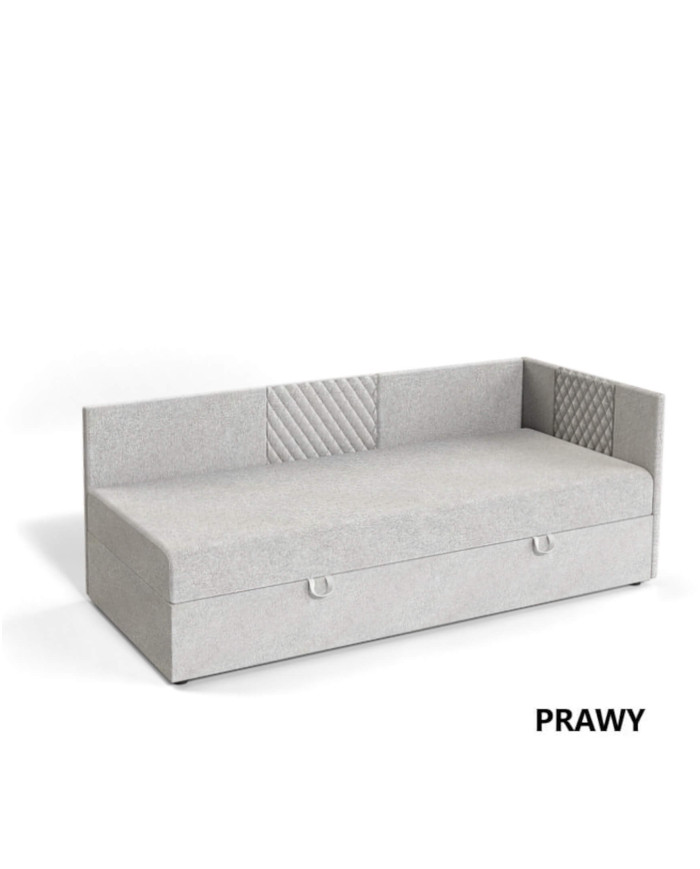 Tapczan Tiny V2, funkcja spania, pojemnik, panele naścienne, DOLMAR