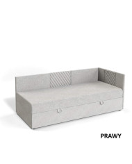 Tapczan Tiny V2, funkcja spania, pojemnik, panele naścienne, DOLMAR