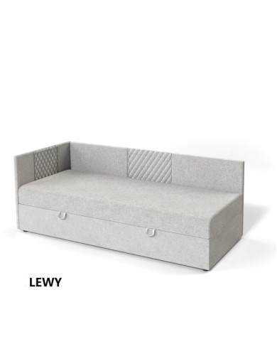 Tapczan Tiny V2, funkcja spania, pojemnik, panele naścienne, DOLMAR Tapczan Tiny V2, funkcja spania, pojemnik, panele naścienne, DOLMAR