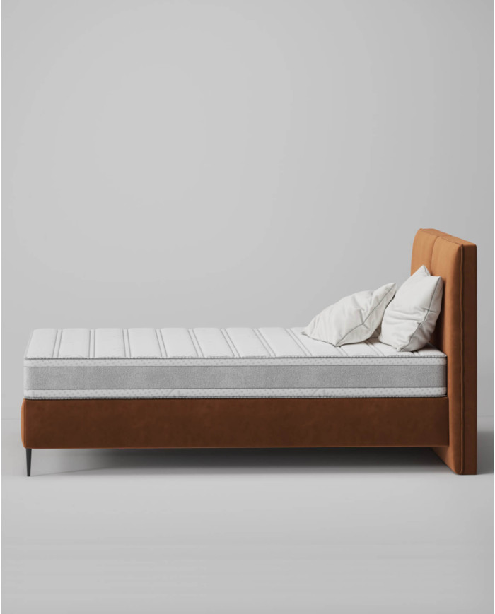 Materac Deep, 140x200 cm, dwustronny, kieszeniowy, lateks, pianka HR, zdejmowany pokrowiec, H3/H4, Comforteo