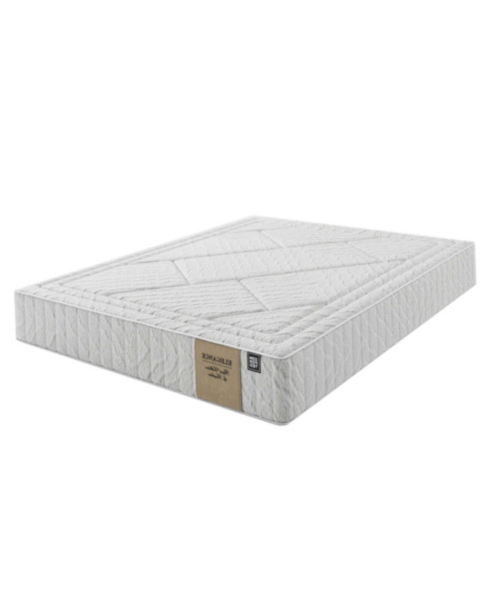 Materac Elegance, 160x200 cm, dwustronny, multipocket, wysokie sprężyny, pianka Tiger, H3, Comforteo