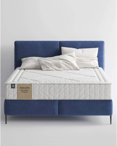 Materac Elegance, 200x200 cm, dwustronny, multipocket, wysokie sprężyny, pianka Tiger, H3, Comforteo Materac Elegance, 200x200 cm, dwustronny, multipocket, wysokie sprężyny, pianka Tiger, H3, Comforteo