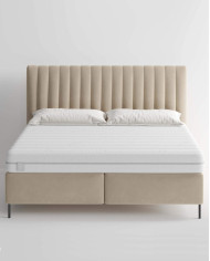 Materac Fresh, 80x200 cm, dwustronny, piankowy, lateks, zdejmowany pokrowiec, H2, Comforteo