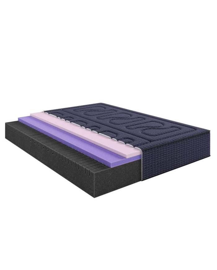 Materac Harmony, 100x200 cm, dwustronny, piankowy, pianka Visco i Xfoam, H3, Comforteo