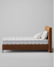 Materac Healthy, 80x200 cm, dwustronny, piankowy, lateks, zdejmowany pokrowiec, H5, Comforteo