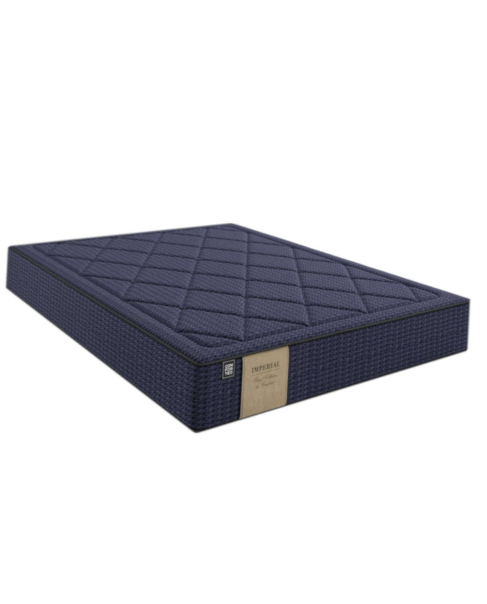 Materac Imperial, 90x200 cm, dwustronny, multipocket, sprężyny, pianka Visco i Xfoam, H3/H4, Comforteo