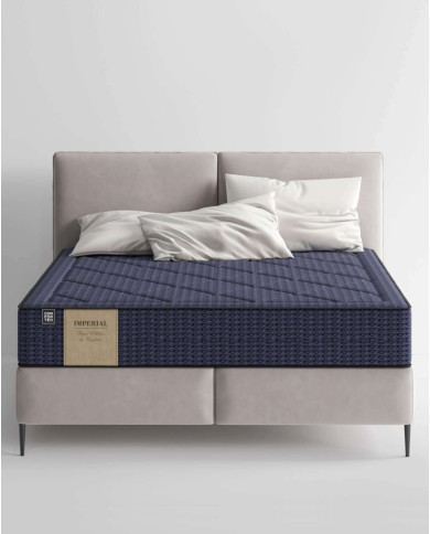 Materac Imperial, 160x200 cm, dwustronny, multipocket, sprężyny, pianka Visco i Xfoam, H3/H4, Comforteo Materac Imperial, 160x200 cm, dwustronny, multipocket, sprężyny, pianka Visco i Xfoam, H3/H4, Comforteo