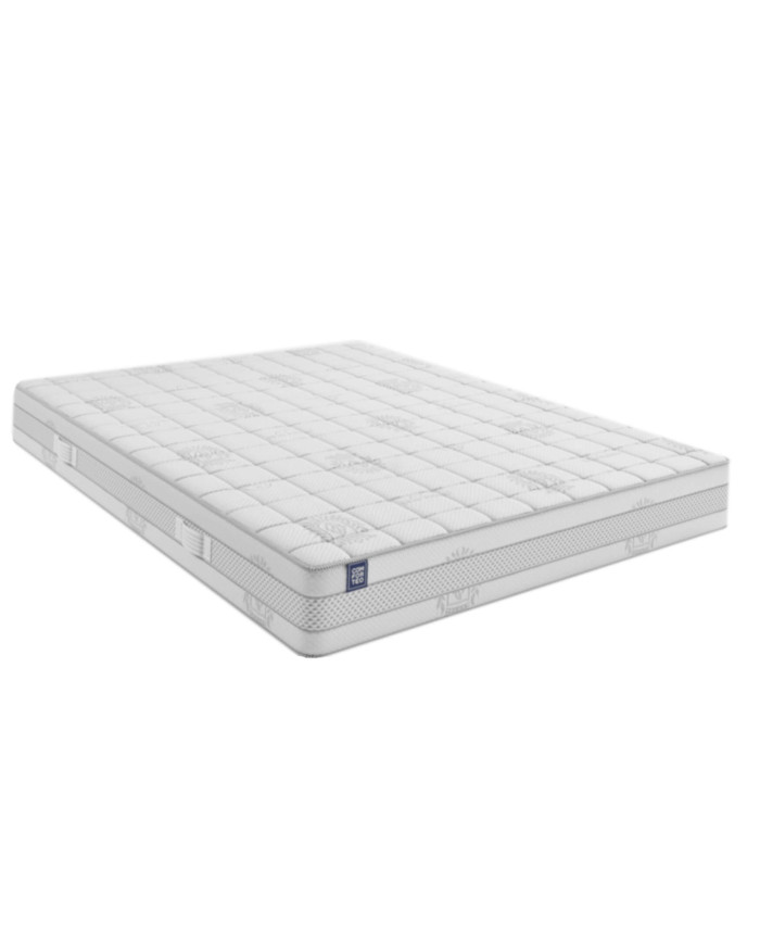 Materac medyczny Pretty, 80x200 cm, dwustronny, multipocket, sprężyny, pianka HR, lateks, zdejmowany pokrowiec, H3/H4, Comforteo
