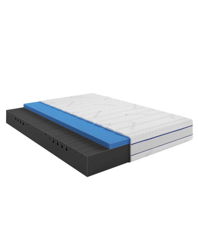 Materac Mood, 120x200 cm, dwustronny, piankowy, pianka Pneumatic i Xfoam, zdejmowany pokrowiec, H3/H4, Comforteo Materac Mood, 120x200 cm, dwustronny, piankowy, pianka Pneumatic i Xfoam, zdejmowany pokrowiec, H3/H4, Comforteo