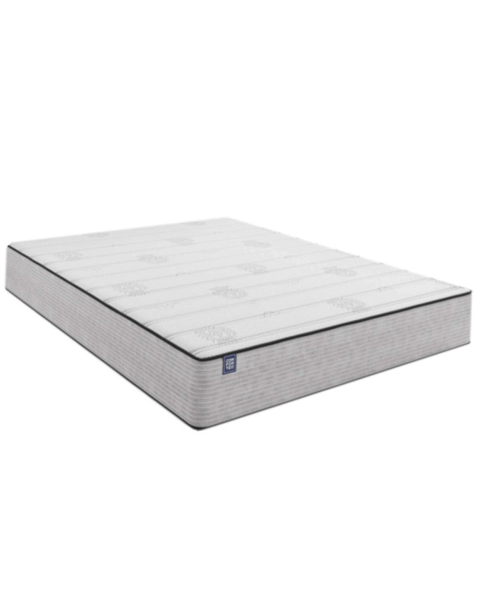 Materac Nice, 200x200 cm, dwustronny, kieszeniowy, wysokie sprężyny, pianka Xfoam i Super Soft, H3, Comforteo