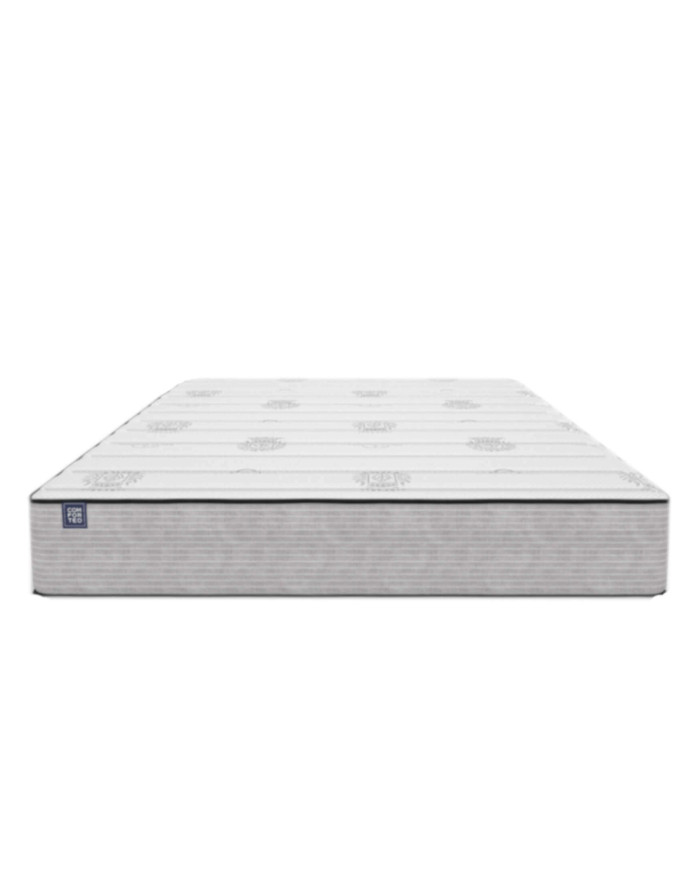Materac Nice, 200x200 cm, dwustronny, kieszeniowy, wysokie sprężyny, pianka Xfoam i Super Soft, H3, Comforteo