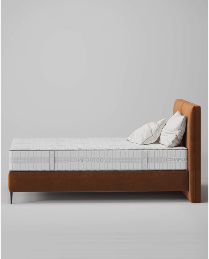 Materac Perfect, 80x200 cm, dwustronny, kieszeniowy, sprężyny, pianka Visco i Xfoam, H3/H4, Comforteo