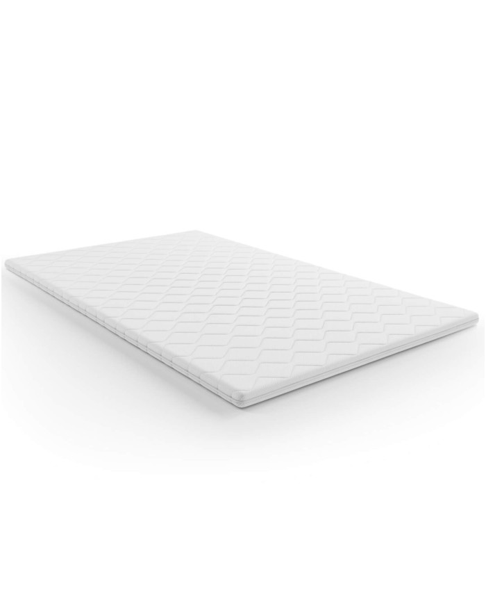 Topper Kokos 180x200 cm, dwustronny, mata kokosowa, zdejmowany pokrowiec, H4 , Comforteo