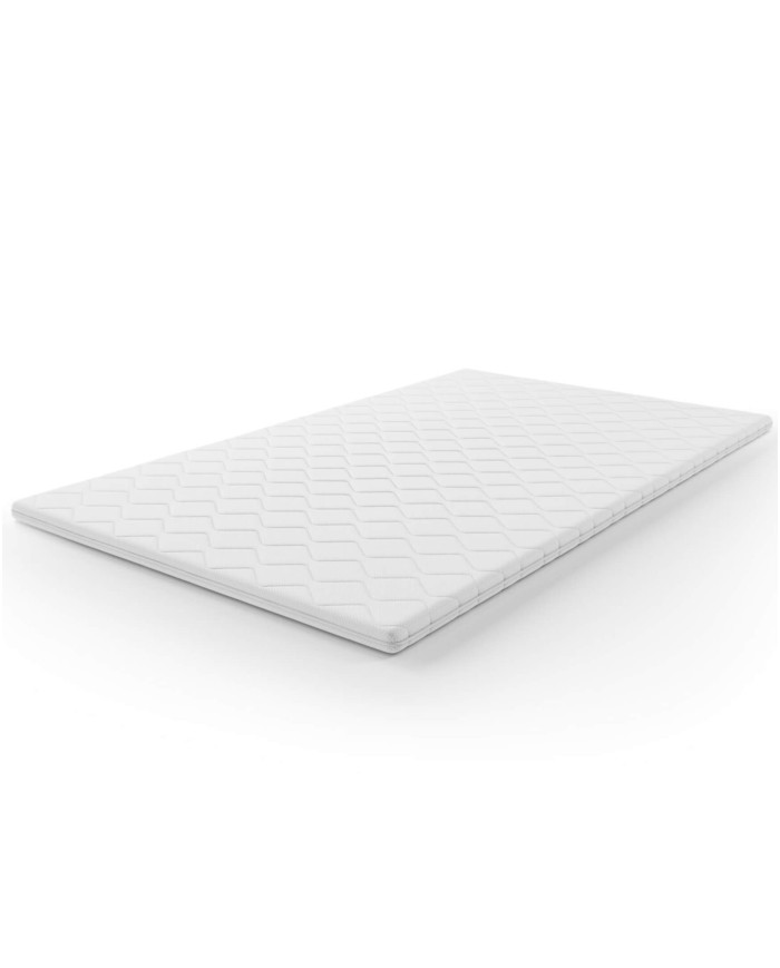 Topper Kokos 180x200 cm, dwustronny, mata kokosowa, zdejmowany pokrowiec, H4 , Comforteo