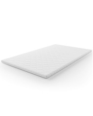 Topper 180x200 cm, pianka wysokoelastyczna HR 4 cm, zdejmowany pokrowiec, H4, Comforteo