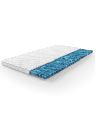 Topper Supersoft 180x200 cm, pianka Super Soft, zdejmowany pokrowiec, H2, Comforteo