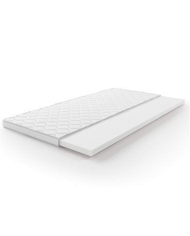 Topper Xfoam 80x200 cm, pianka Xfoam, 6 cm, zdejmowany pokrowiec, H3, Comforteo Topper Xfoam 80x200 cm, pianka Xfoam, 6 cm, zdejmowany pokrowiec, H3, Comforteo