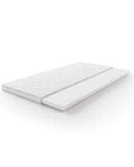 Topper Xfoam 180x200 cm, pianka Xfoam, 6 cm, zdejmowany pokrowiec, H3, Comforteo