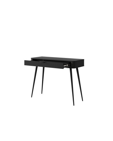 Konsola, toaletka Lante, szuflada, Czarna, Laski Meble