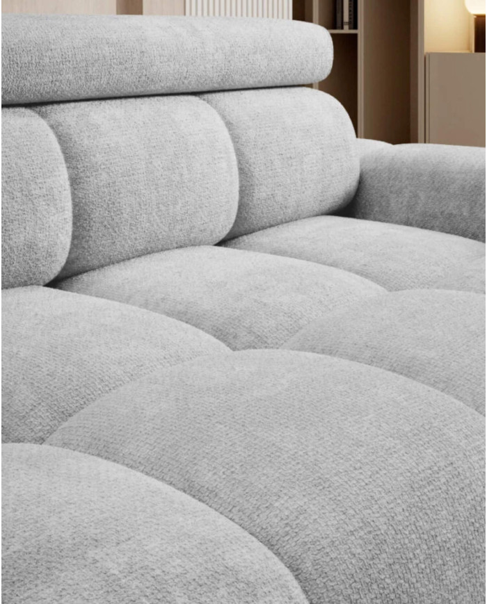 Big sofa Bull, elektrycznie wysuwane siedzisko, regulowane zagłówki, Wersal