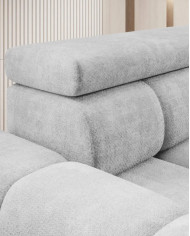 Big sofa Bull, elektrycznie wysuwane siedzisko, regulowane zagłówki, Wersal