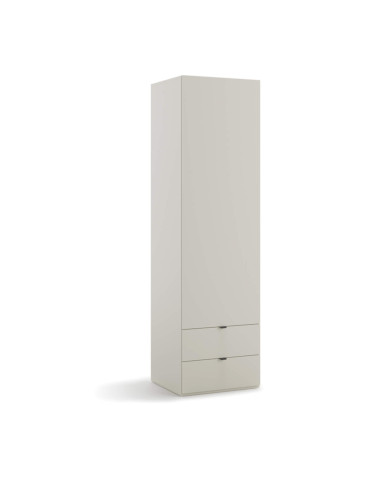 Szafa Woow WO-03, 1-drzwiowa z szufladami, uchylna, szampański, LENART Szafa Woow WO-03, 1-drzwiowa z szufladami, uchylna, szampański, LENART