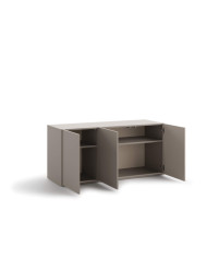 Komoda Woow WO-07, 3 drzwi, clay grey, LENART