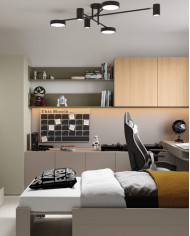 Komoda Woow WO-07, 3 drzwi, clay grey, LENART