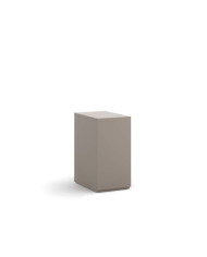 Komoda, kontenerek Woow WO-08, drzwiczki, clay grey, LENART