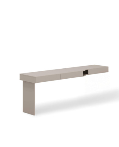 Biurko Woow WO-11 L, z szufladami, szampański/ clay grey, LENART Biurko Woow WO-11 L, z szufladami, szampański/ clay grey, LENART