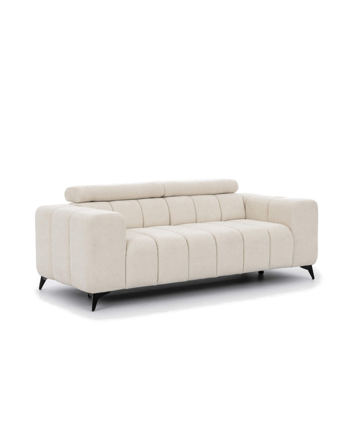 Sofa Ragusso 3 S, regulowane zagłówki, Stagra