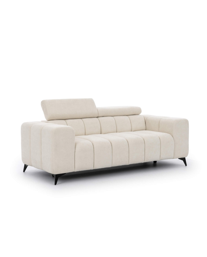 Sofa Ragusso 3 S, regulowane zagłówki, Stagra