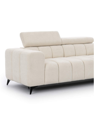 Sofa Ragusso 3 S, regulowane zagłówki, Stagra