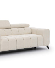 Sofa Ragusso 3 S, regulowane zagłówki, Stagra