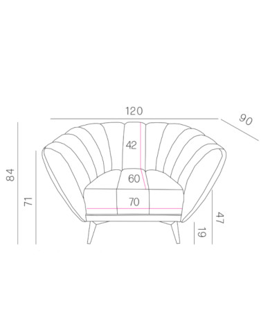 Fotel Valetti, Stagra