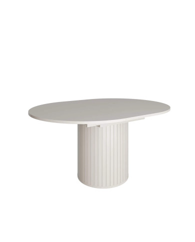 Stół kolumnowy Zante ZA9, okrągły, rozkładany, 120-160/120/75 cm, Cashmere, DOLMAR Stół kolumnowy Zante ZA9, okrągły, rozkładany, 120-160/120/75 cm, Cashmere, DOLMAR