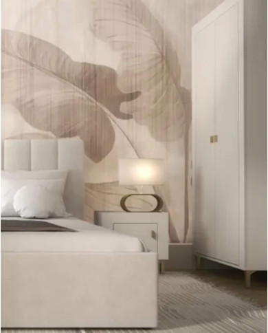 Szafka nocna Mossa MO11, drzwiczki, Dąb whisky/ Cashmere, DOLMAR