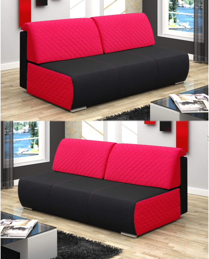 Sofa Loretta, funkcja spania, pojemnik, Antex