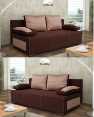 Sofa Diego, funkcja spania, pojemnik, Antex