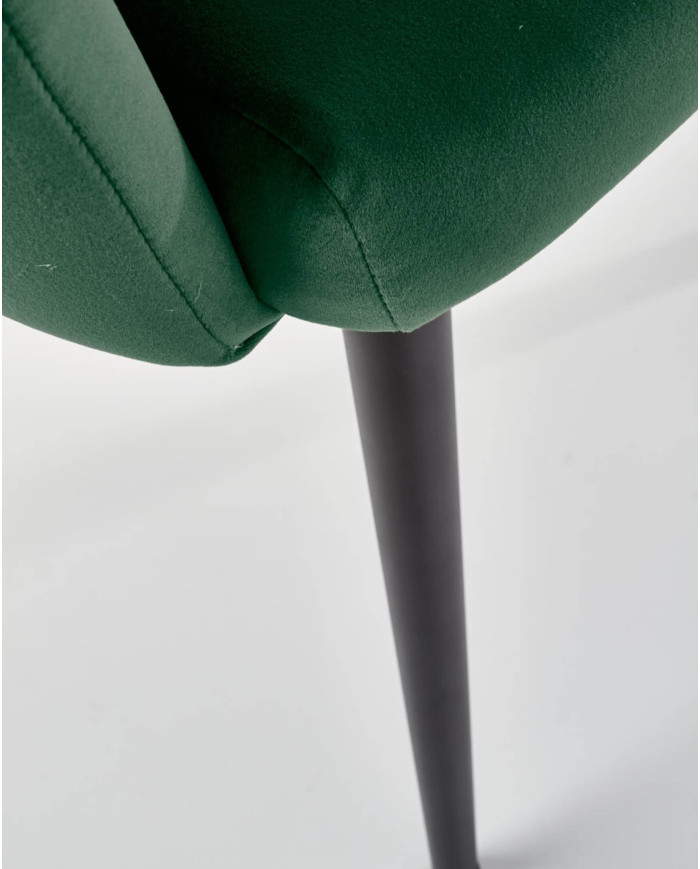 Krzesło K410 Ciemnozielone-6