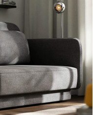 Super Cena! Sofa Ebony, funkcja spania, pojemnik, PUSZMAN