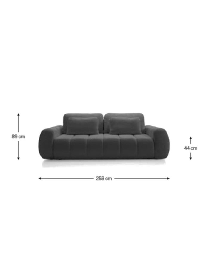 Super Cena! Sofa Mooma, funkcja spania, pojemnik, PUSZMAN