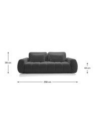 Super Cena! Sofa Mooma, funkcja spania, pojemnik, PUSZMAN